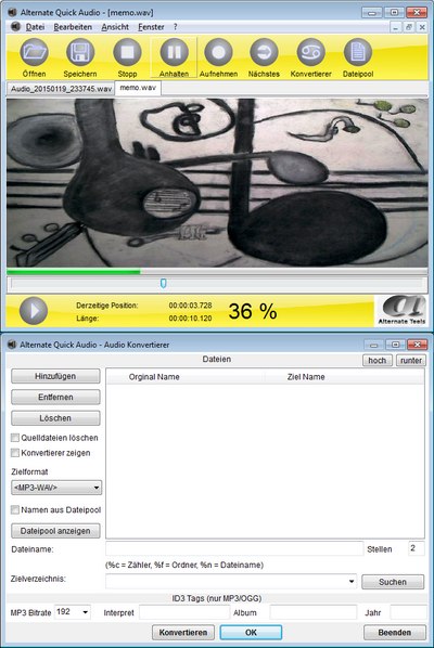 Alternate Quick Audio軟件
