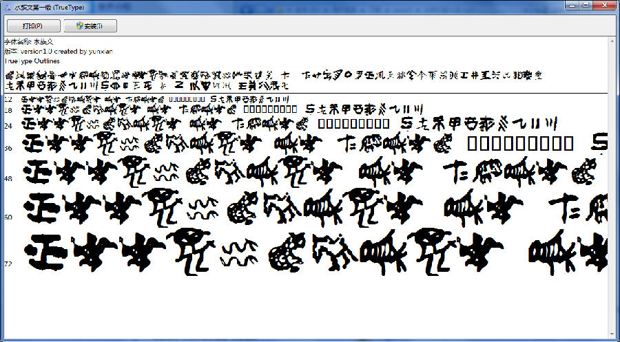 水族文輸入法 水族文輸入法