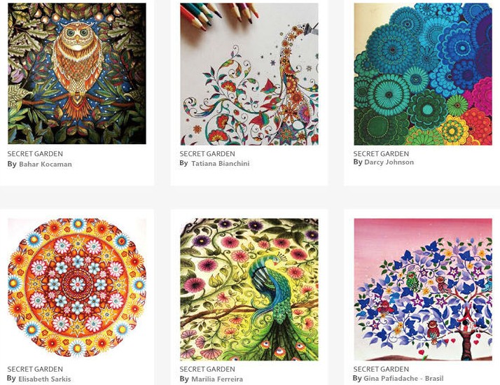 魔法森林涂色電子版